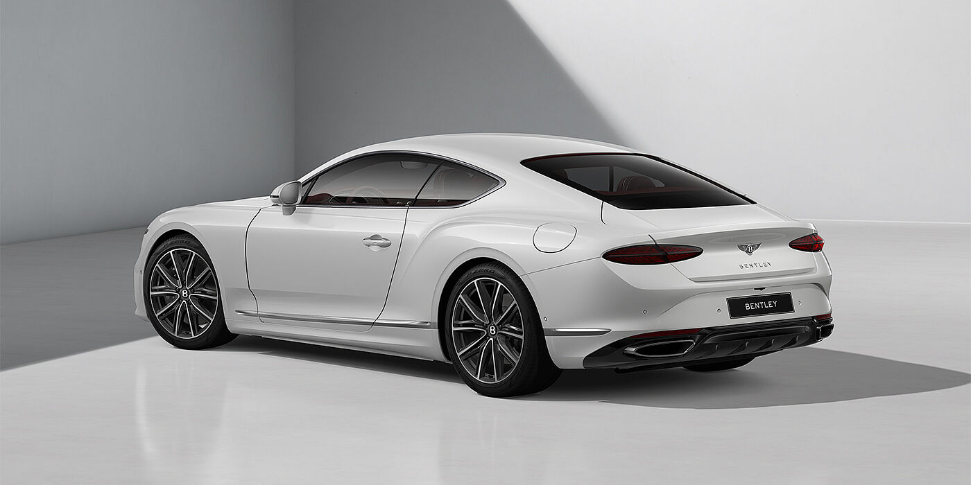 Bach Premium Cars GmbH Bentley Continental GT coupe in Snow Quartz paint and 21" Ten Spoke wheels - rear 3/4