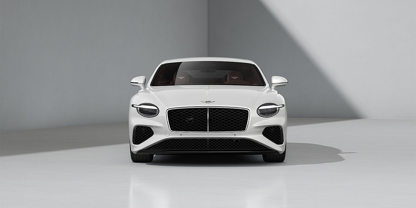 Bach Premium Cars GmbH Bentley Continental GT coupe in Snow Quartz paint and 21" Ten Spoke wheels - full front