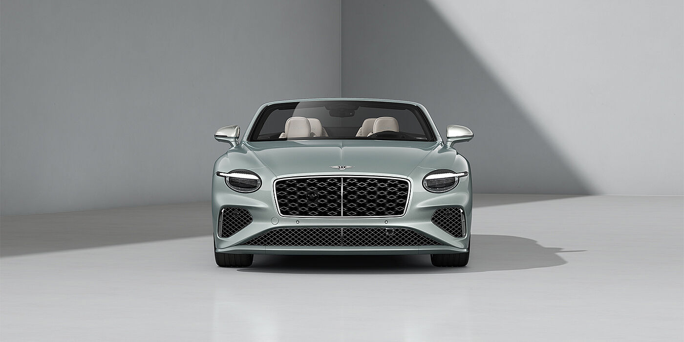 Bach Premium Cars GmbH Bentley Continental GTC Mulliner convertible in Breeze paint and 22" Mulliner wheels - full front