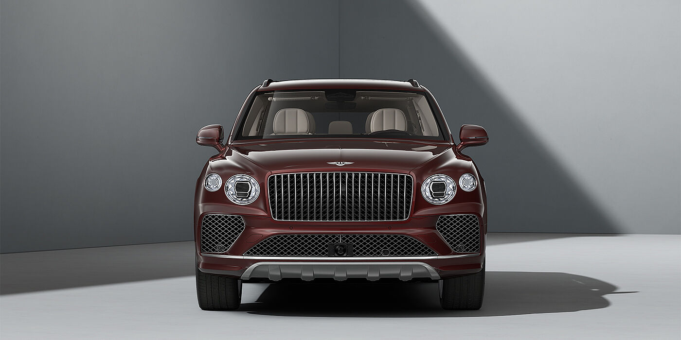 Bach Premium Cars GmbH Bentley Bentayga EWB Azure SUV in Cricket Ball paint and 22" Ten Spoke Polished wheels - full front