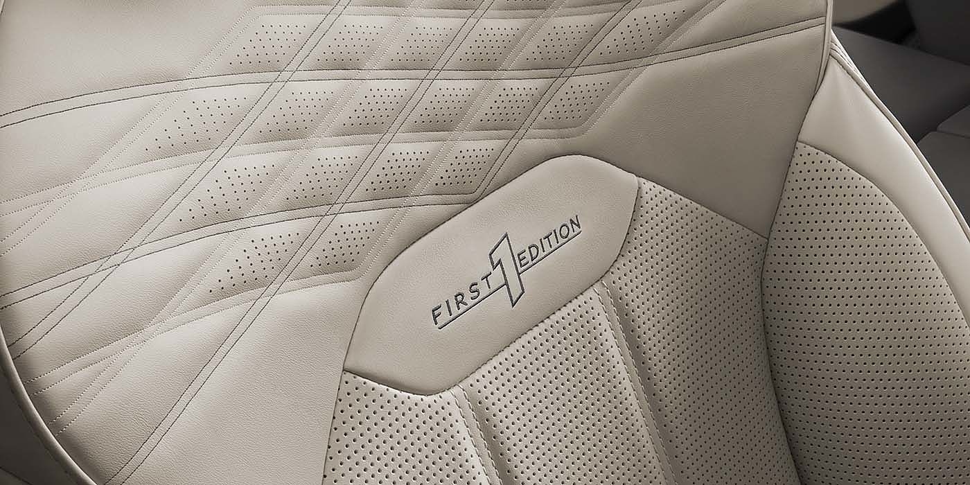 Bach Premium Cars GmbH Bentley Bentayga EWB Azure SUV First Edition seat detail