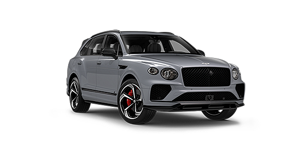 Bach Premium Cars GmbH Bentley Bentayga S front three - quarter view with Cambrian grey exterior.