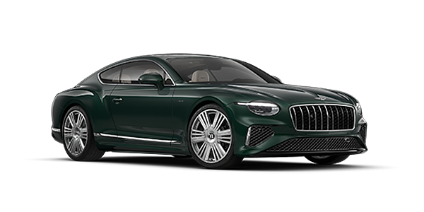 Bach Premium Cars GmbH Bentley Continental GT Azure coupe in Veridian paint and 22" Azure wheels - front 3/4