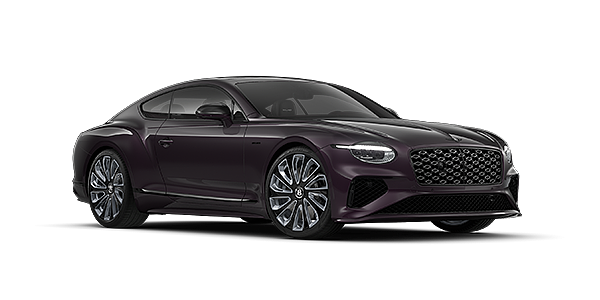 Bach Premium Cars GmbH Bentley Continental GT Mulliner coupe in Damson paint and 22" Mulliner wheels - front 3/4