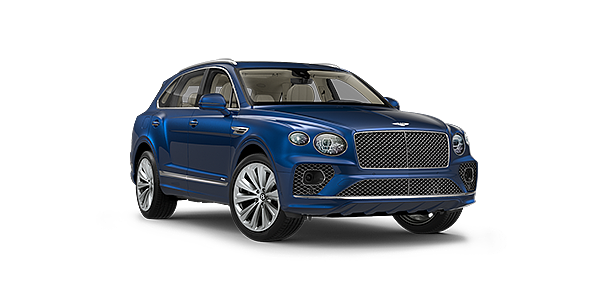 Bach Premium Cars GmbH Bentley Bentayga Azure SUV in Sequin Blue paint front 34