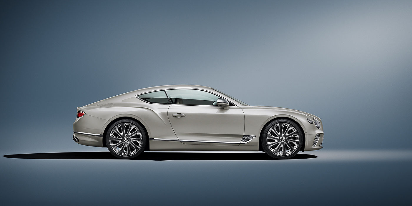 Bach Premium Cars GmbH Bentley Continental GT Mulliner coupe in White Sand paint front 34